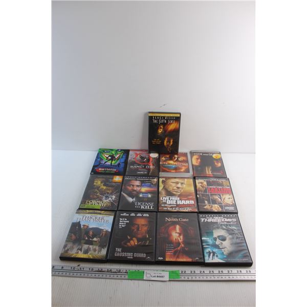 (12) DVD Movies - Batman Beyond, Suspect Zero and The Next Three Day