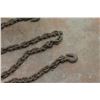 Image 3 : Chain with Hooks - Size Approx a 100' and a Plastic Crate