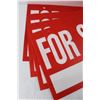 Image 2 : (4) For Sale Signs