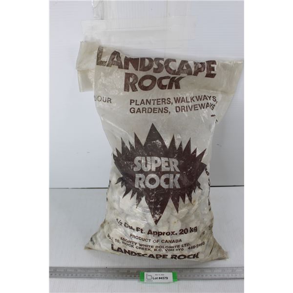 Bag Of Mighty White Dolomite LTD. Landscape Rock- As Is