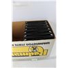 Image 1 : Box Of (13) Small Black Binders- As is