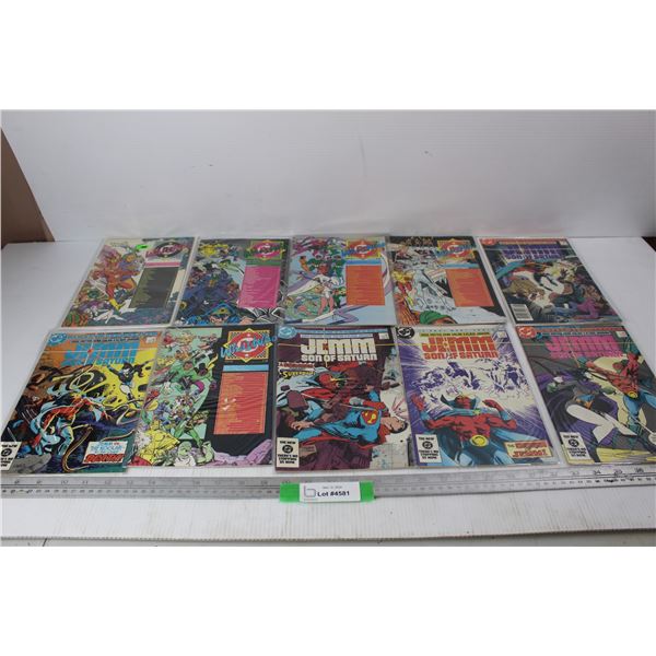 (10) Various Vintage Comic Books, Whos Who, DC