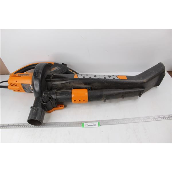 Worx Electric Leaf Blower/ Sucker- As Is