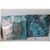 Image 5 : Lot Of Various Items, Lamp Shade, (2) Canvas Abstract Art Prints, Misc.