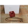 Image 1 : Chain with Hooks 16' and a Plastic Crate