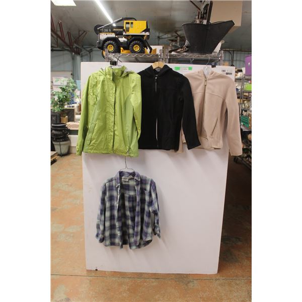 *Eddie Bauer Jacket - Size M, Kirkland & Fleece Bunny Hugs and a Flannel Shirt