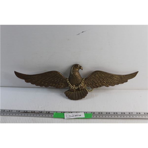Brass Eagle Wall Hanging Decor