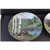 Image 2 : (4) Wildlife Pattern Decorative Plates