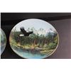 Image 3 : (4) Wildlife Pattern Decorative Plates