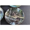 Image 4 : (4) Wildlife Pattern Decorative Plates
