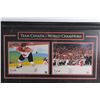 Image 2 : Framed Team Canada - World Champions Wall Decor 29'' x 18''