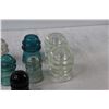 Image 3 : (9) Glass Insulators