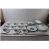 Image 1 : (46) Piece Corning Dish Set - (10) China Cups, (8) Saucers, (20) Plates, (8) Bowls