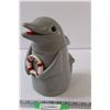 Image 1 : Talking Dolphin Cookie Jar - Coos When Opened - Works