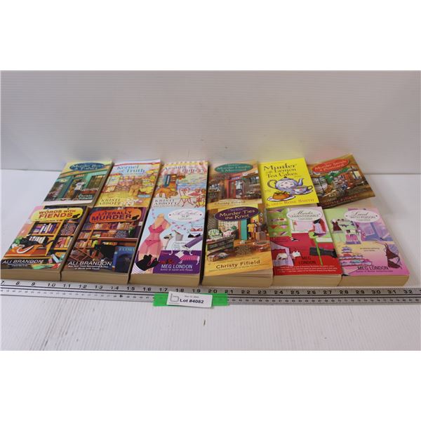 (12) Books: Murder Mystery Theme