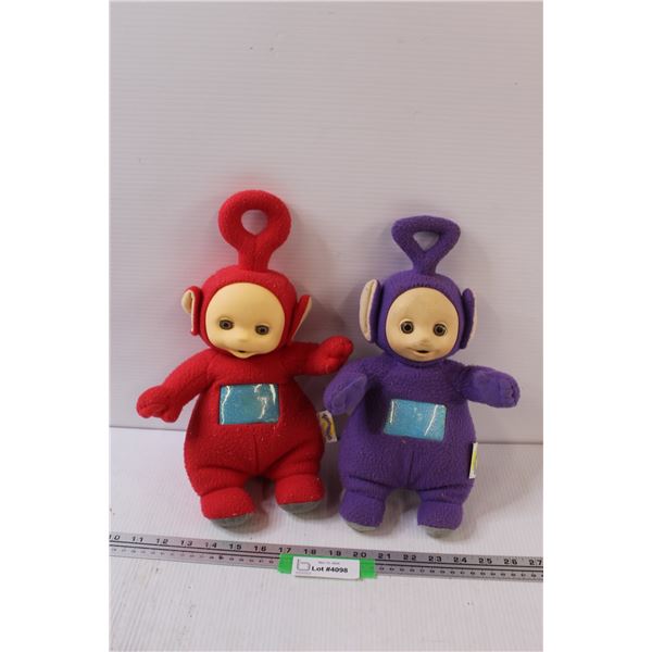 (2) Talking Teletubby 1998 Edition - Consigner States Works