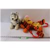 Image 1 : Tigger Backpack & Husky Stuffy