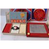 Image 3 : (3) Board Games: Racko, Mille Bornes, Tiddly Winks, Etch-a-Sketch - As is