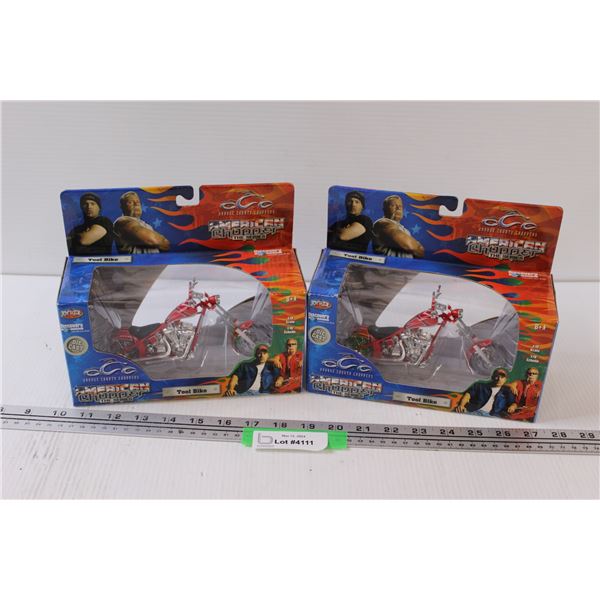 (2) American Chopper "Tool Bike" Editions - NIB