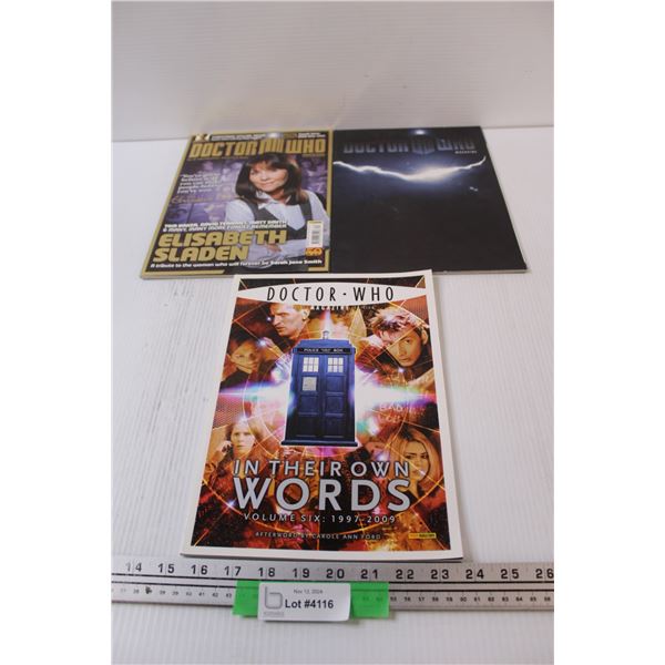 (3) Doctor Who Magazines