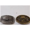 Image 2 : (2) Belt Metal Buckles: Midcontinent & Dome Petroleum