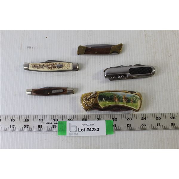 (5) Pocket Knives