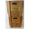Image 3 : (2) 7-UP Wood Crates