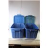 Image 1 : *(2) Rubbermaid Roughneck Storage Bins 21" x 14" 12"