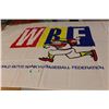 Image 4 : World Boys Nankyu Baseball Federation Banner 82" x 55", Assorted Table Coverings, Doilies