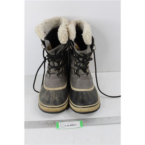 Pair Of Sorel Waterproof Winter Boots- Size 8