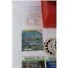 Image 3 : (2) Vintage View Masters w/ Collector Case, Various Reals w/ Original Packages