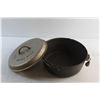 Image 2 : Dutch Oven Cast Iron Pot with Lid 11''