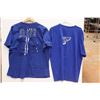 Image 2 : *(2) NHL St. Louis Blues Western Conference Champions T-Shirts - Size XXL & XL