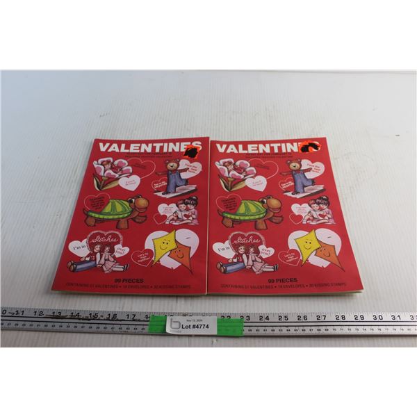 (2) Valentines Cut Out Books