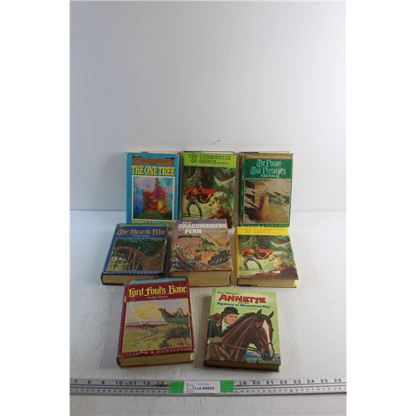 (8) Books - The One Tree, Annette by Walt Disney and The Dragonriders of Pern