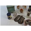 Image 8 : Vintage Tobacco Tins, Jars, Liquor Flasks and Misc.