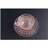Image 2 : Pink Depression Glass Buttons and Bows Tea Cup and a Saucer