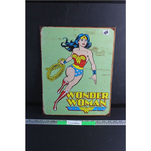 Wonder Woman Wall Sign 16'' x 13''
