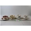 Image 1 : (4) China Cups and Saucers - Paragon, Royal Stafford, C+S