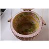 Image 3 : Wicker Sewing Basket w/ Built in Pin Cushion
