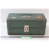 Image 1 : The Eagle Lock Co. Metal Tackle/Tool Box - Some Wear