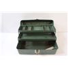 Image 2 : The Eagle Lock Co. Metal Tackle/Tool Box - Some Wear