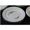 Image 3 : Corelle Dishes Set: (4) Dinner Plates, (4) Dessert Plates, (9) Bowls