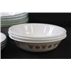 Image 4 : Corelle Dishes Set: (4) Dinner Plates, (4) Dessert Plates, (9) Bowls
