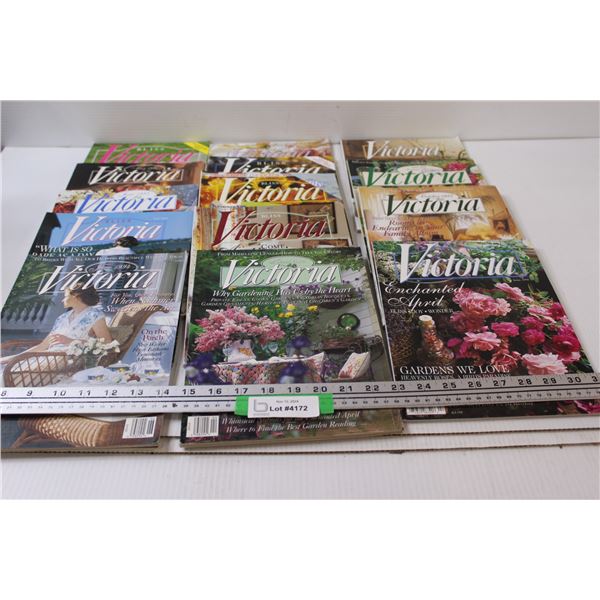 (14) Victoria Magazines (1990's Edition) - Assorted