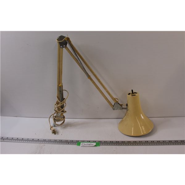 Vintage Articulating Desk Lamp - Works