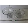 Image 1 : (2) Crystal Fruit Bowls