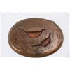 Image 3 : Unmarked 3D Copper Wall Decor Plate- 12.5'' x 9.5''