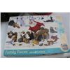Image 2 : Various Christmas Decorations, Tree Decor, 350 Piece Santa Claus Puzzle- As is, Misc.