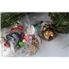 Image 6 : Various Christmas Decorations, Tree Decor, 350 Piece Santa Claus Puzzle- As is, Misc.